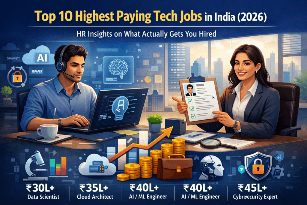 Top 10 Highest Paying Tech Jobs in India (2026)_Exponential Consultants