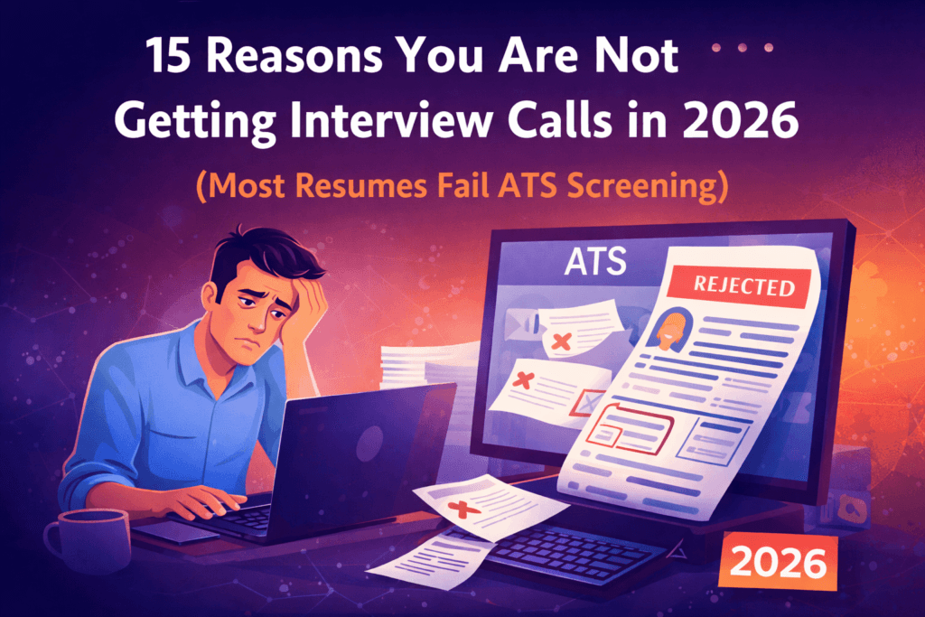 Why You Are Not Getting Interview Calls in 2026 
